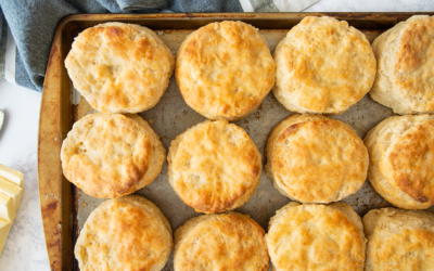 Hardee’s Style Buttermilk Biscuits with 100% Freshly Milled Wheat