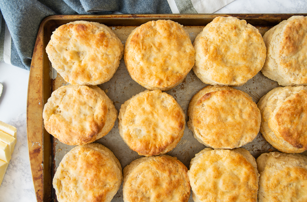 Hardee's Style Buttermilk Biscuits with 100 Freshly Milled Wheat