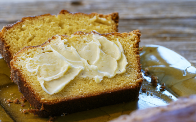 Cream Cheese Pound Cake + Summer Berry Delight Dessert