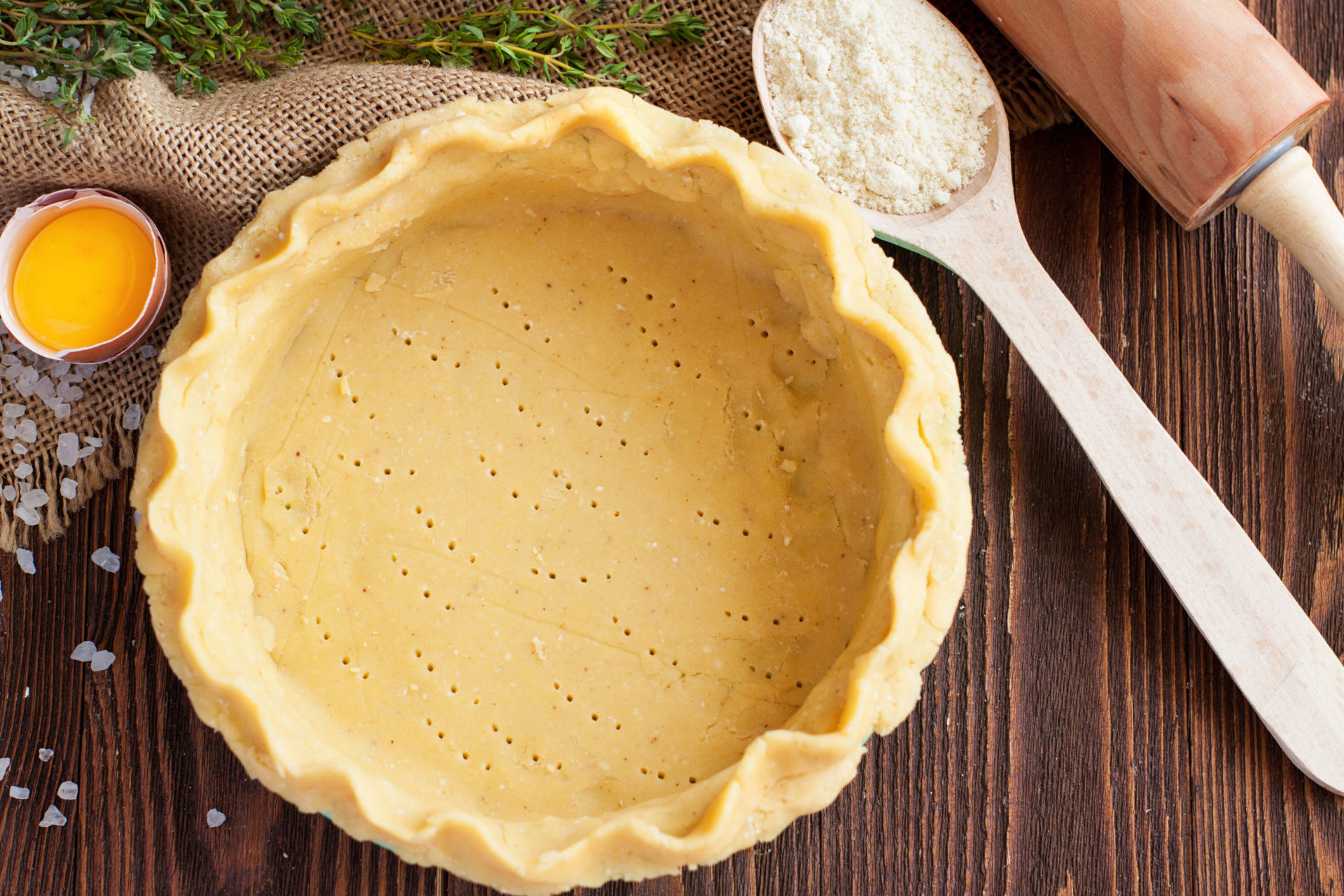 Flaky Pie Crust With Freshly Milled Wheat Recipe Grains And Grit