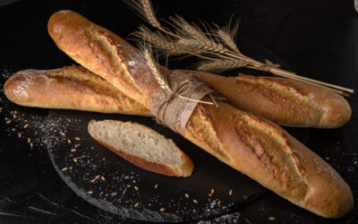 Baguettes & French Bread with 100% Freshly Milled Wheat