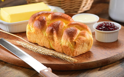 Brioche Bread with 100% Freshly Milled Wheat