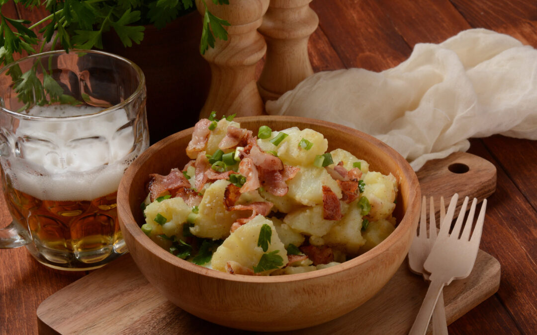 Authentic German Potato Salad (Kartoffelsalat)