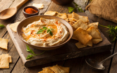 Hummus with Freshly Milled Chickpeas/Garbanzo Beans