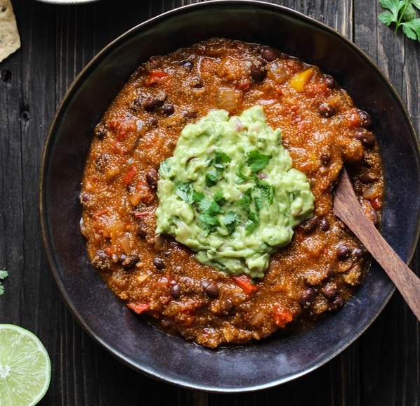 Tex-Mex Chicken Ranchero Amaranth Stew