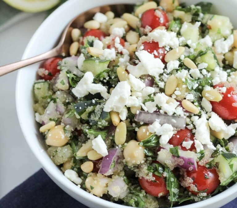 Amaranth Tabbouleh with Chicken & Chickpeas